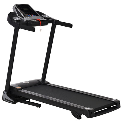 Klappbares elektrisches Laufband 500W mit LED-Display & Halterung