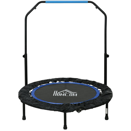 Klappbares Fitness-Trampolin, 100 kg, verstellbarer Griff, LCD