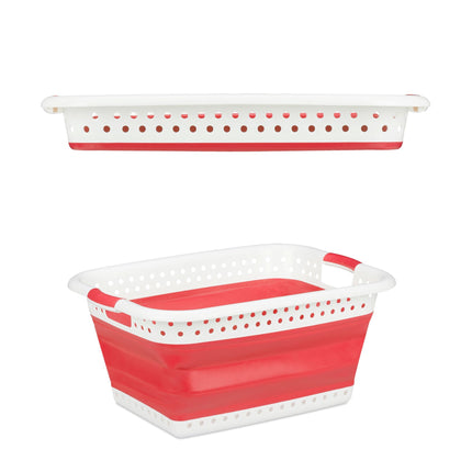 Foldable laundry basket