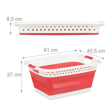 Foldable laundry basket
