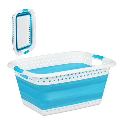 Foldable laundry basket
