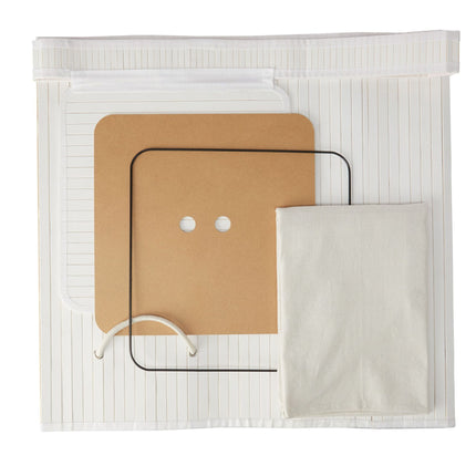 Foldable laundry basket bamboo