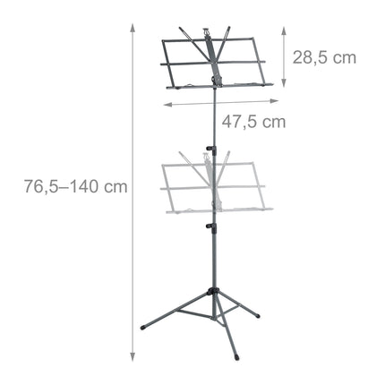 Foldable music stand