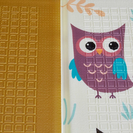 Tapis de jeu pliable avec animaux de la forêt