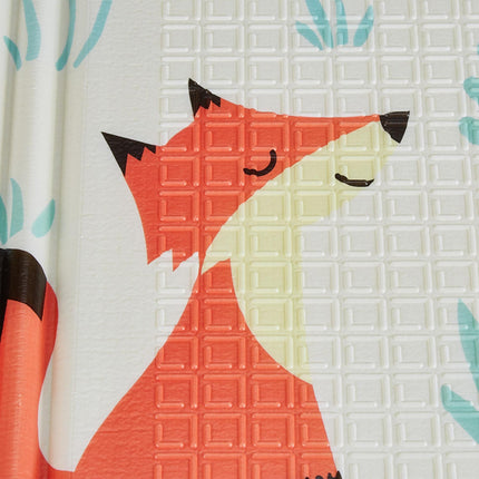 Tapis de jeu pliable avec animaux de la forêt