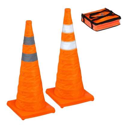 Faltbare Pylone 70 cm im 2er-Pack