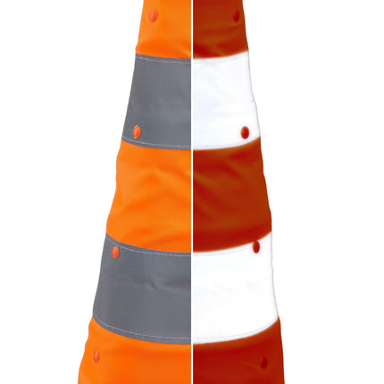 Faltbare Pylone 70 cm im 2er-Pack