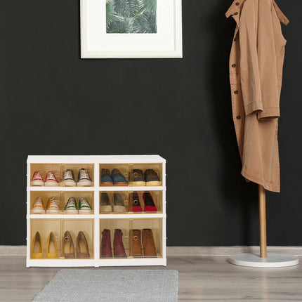 Faltbares Schuhregal