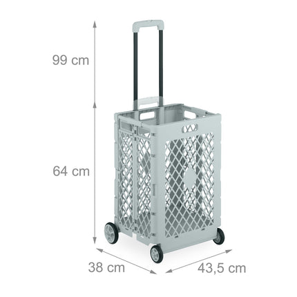 Faltbarer Einkaufswagen