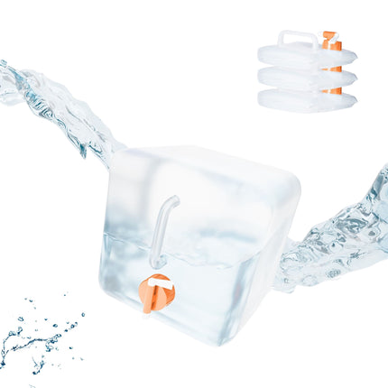 Réservoir d'eau pliable avec 4 récipients