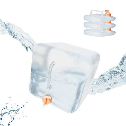 Faltbarer Wasserbehälter mit 4 Behältern