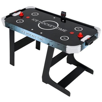 Klappbarer Airhockey-Tisch mit LED-Anzeige und 12V-Motor
