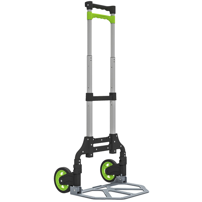 Zusammenklappbare Aluminium-Sackkarre, Teleskopgriff, 100 cm
