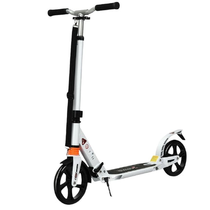 Folding Aluminum Kick Scooter, Adjustable Height, 8-Inch Wheels