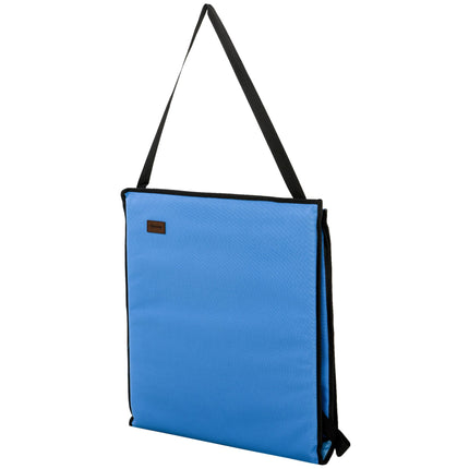 Klappbare Strandliege, Stahlrahmen, Blau, 2er-Set