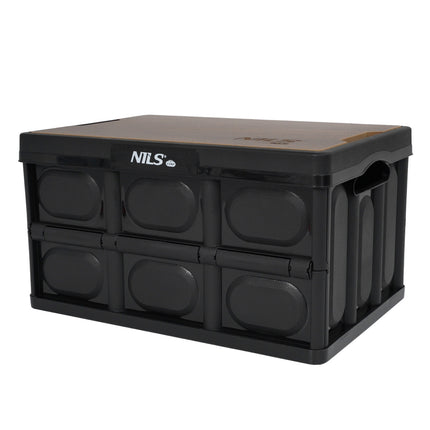 Folding Camping Box with Lid, 20L, 2-in-1