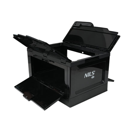 Folding Camping Box with Lid, 50L, 2-in-1