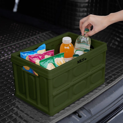 Folding Camping Box with Lid – 9L, Compact & Lightweight
