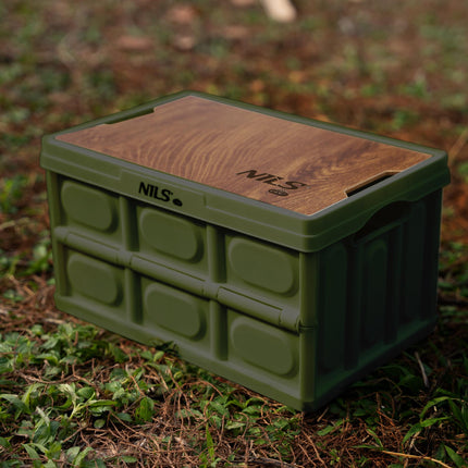 Folding Camping Box with Lid – 9L, Compact & Lightweight