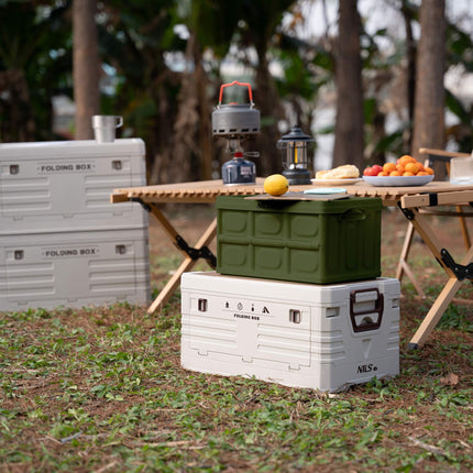 Folding Camping Box with Lid – 9L, Compact & Lightweight