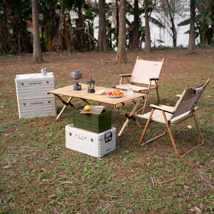 Folding Camping Box with Lid – 9L, Compact & Lightweight