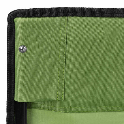 Folding Camping Chair, 120 kg Capacity, Green