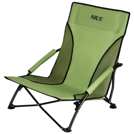 Folding Camping Chair, 120 kg Capacity, Green