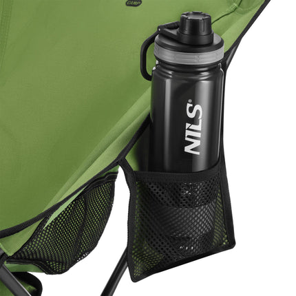 Folding Camping Chair – Ultralight, 120 kg, Green