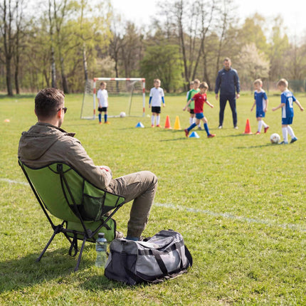 Folding Camping Chair – Ultralight, 120 kg, Green