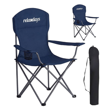 2er-Set klappbare Campingstühle – leicht, mit Tasche
