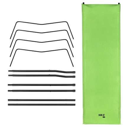Klappbares Campingbett, Stahlrahmen, 190x60 cm, 110 kg