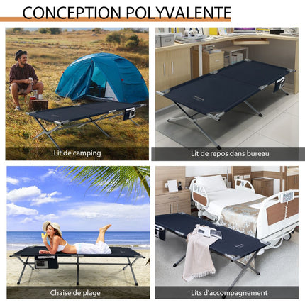 Folding Camping Cot With Carry Bag, 150 kg