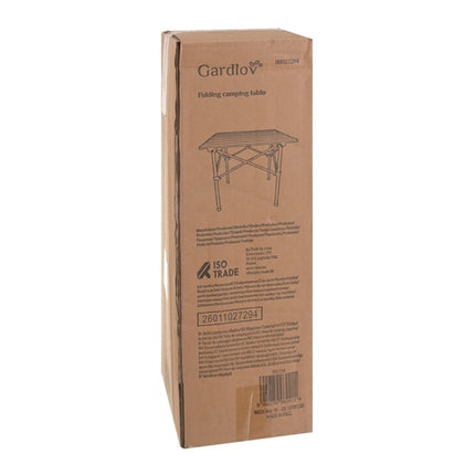 Klappbarer Campingtisch, Kohlenstoffstahl, 70kg Tragfähigkeit