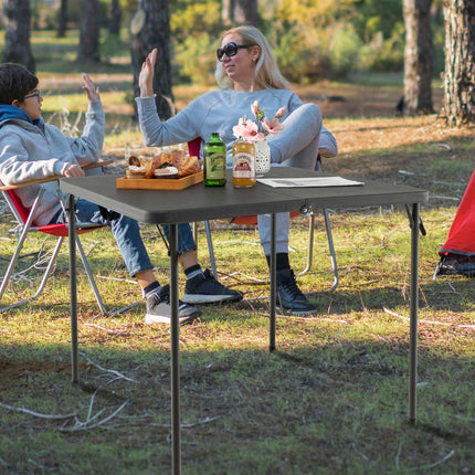 Klapp-Campingtisch, HDPE-Platte, Stahlgestell, 150 kg