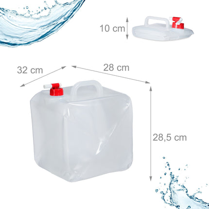 Faltbares Kanister-Set, 4-teilig