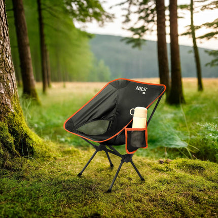 Folding Chair, Ultra Light, Black, Portable