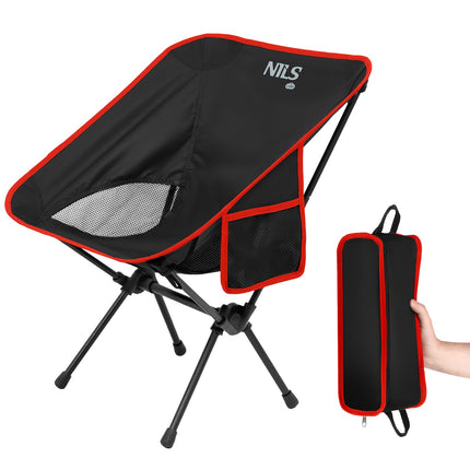 Folding Chair, Ultra Light, Black, Portable