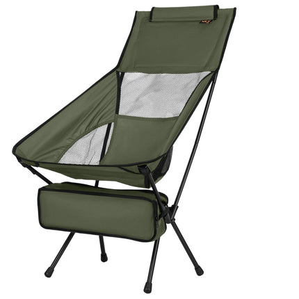 Faltstuhl, ultraleicht, Khaki, tragbar