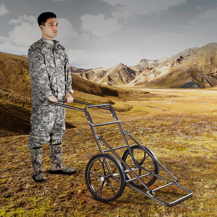 Folding Deer Game Cart, 500 lb, 17 in Solid Wheels