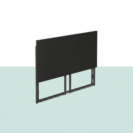 Folding Desk, Black – 80 x 40 cm, Wood & Steel