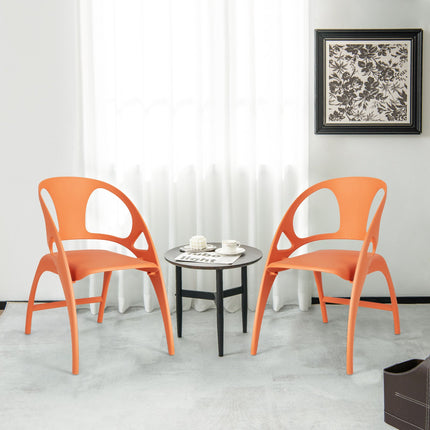 2er-Set Klappstühle für Esszimmer – Hohe Rückenlehne, Armlehnen