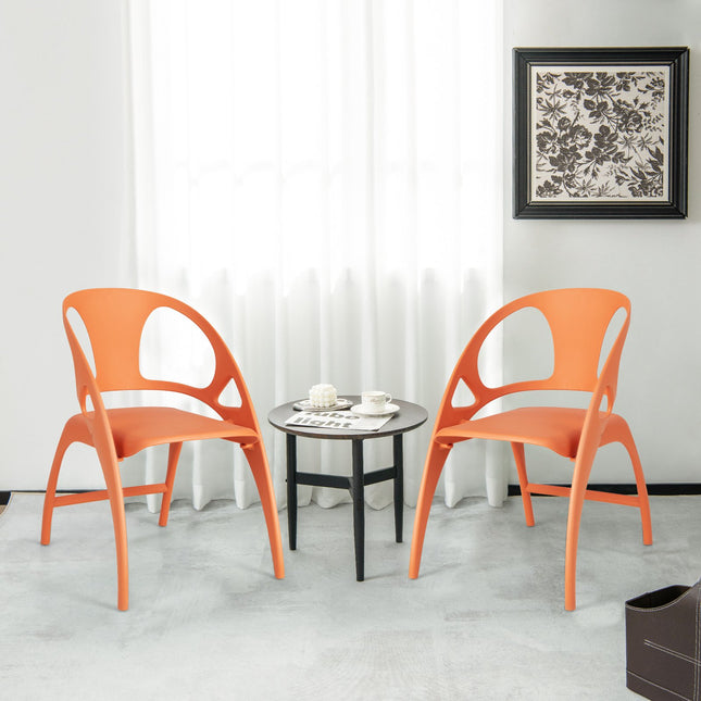 2er-Set Klappstühle für Esszimmer – Hohe Rückenlehne, Armlehnen