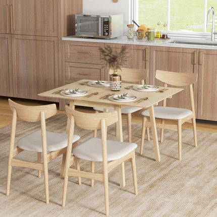 Esstisch aus Holz, klappbar, 2-4 Personen, kleine Räume