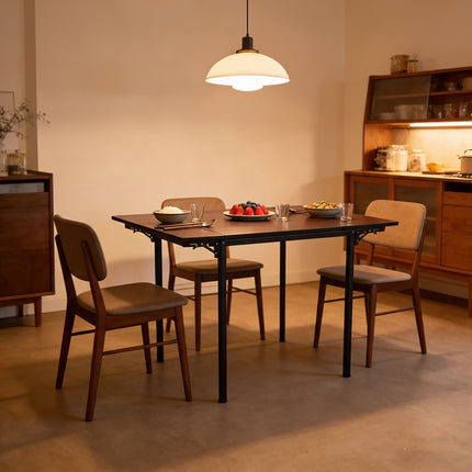 Folding Dining Table, Space-Saving, Seats 2-4