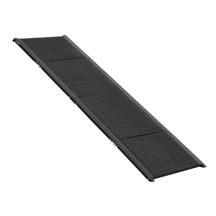 Folding Dog Car Ramp, 71 In, 250 Lb, Non-Slip