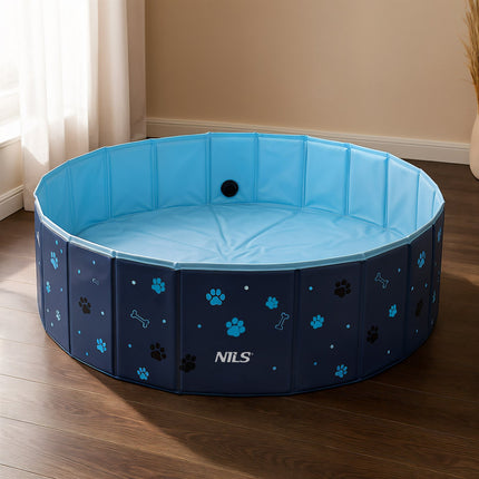 Skládací bazén pro psy XL – 120x30 cm, odolné provedení
