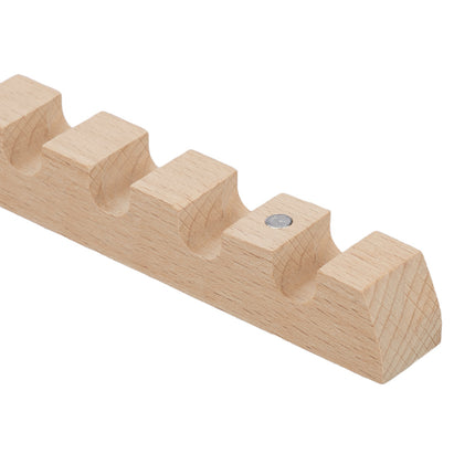 Folding Door Hanger Set of 2 – Metal & Wood, Space-Saving