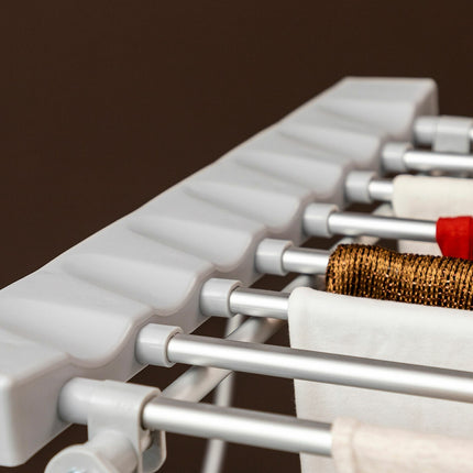 Zusammenklappbare elektrische Wäscheleine Dryak InnovaGoods 8 Stangen 120 W