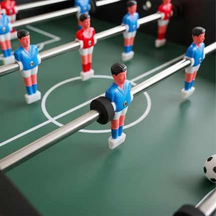 Folding Foosball Table with Non-Slip Handles