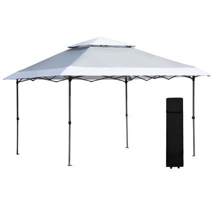 Pop-Up Gartenpavillon 3,5x3,5m, UV-Schutz, Oxford-Gewebe
